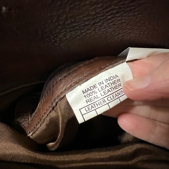 Genuine leather handbag - Picture 3 of 3